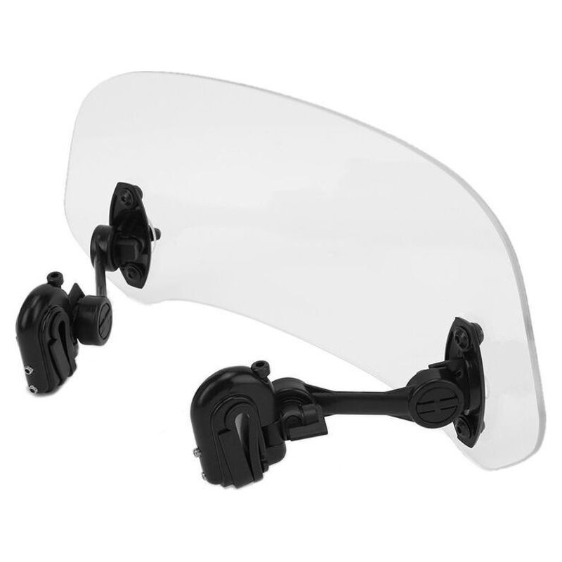 Transparente Acryl-windschutzscheibe Für Motorräder – Einstellbar Für Optimalen Komfort – Einfache Installation Ohne Änderungen – Verbessert Die Windabweisung