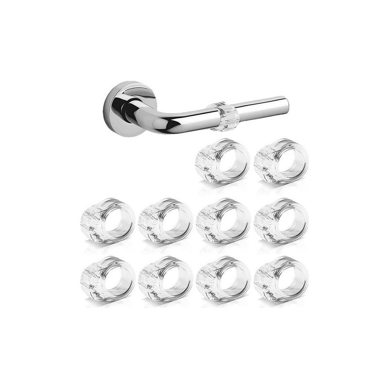 Schutzgriff Für Tür, 10er Set, Innentürstopper, Türdämpfer Zum Schutz Der Wandintegrität Und Möbel