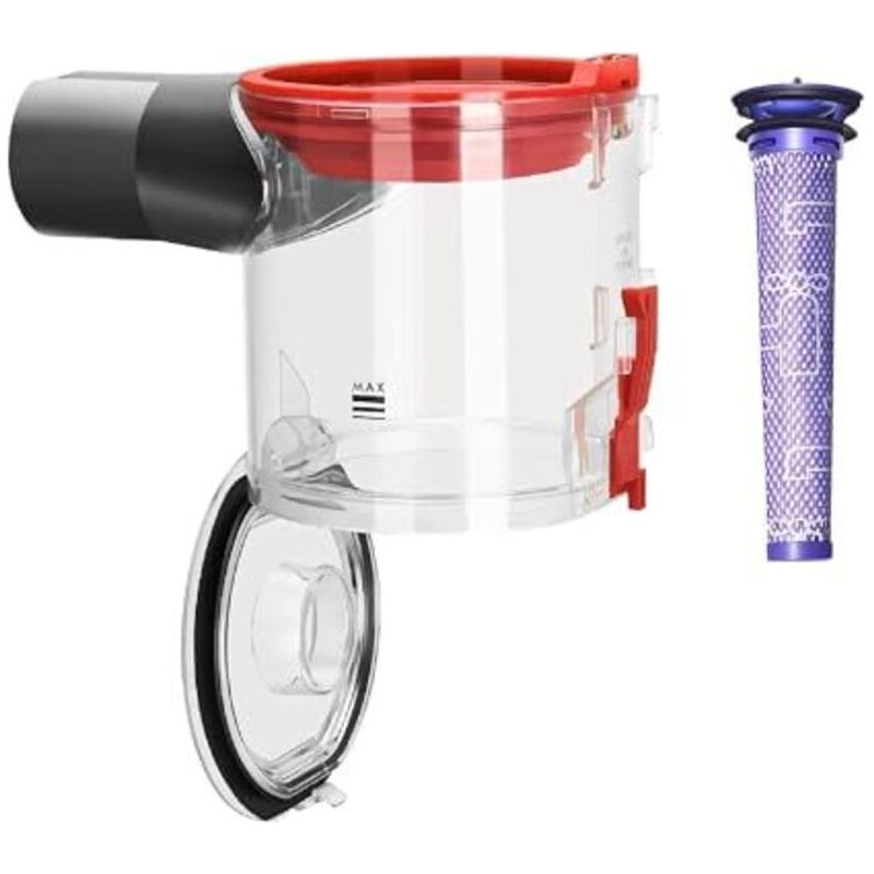 Verbesserter Staubbehälter Für Dyson V7, V8, Sv10 Und Sv11 Staubsauger, Ersatzteile, Transparenter Zubehör-staubbehälter, Robuster Ersatzstaubbehälter Für V7 Und V8 Animal Absolute