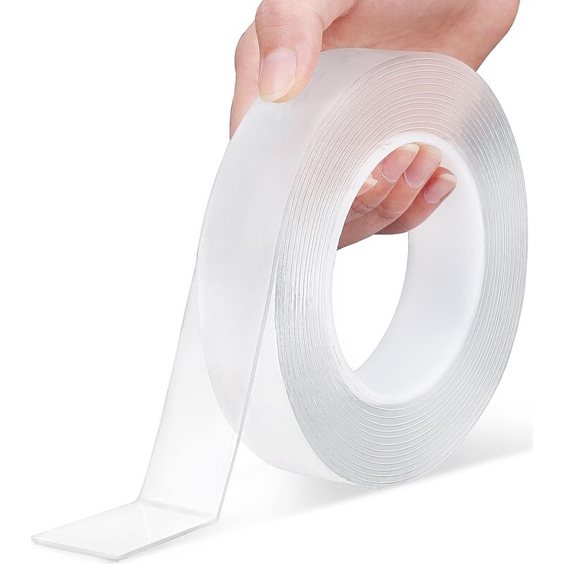 Extra Starkes Doppelseitiges Klebeband, Transparentes Zweiseitiges Band Mit Hoher Haftkraft, Multifunktionales Abwaschbares Und Rückstandsfreies Klebeband Für Teppiche, Küche Oder Büro Usw.