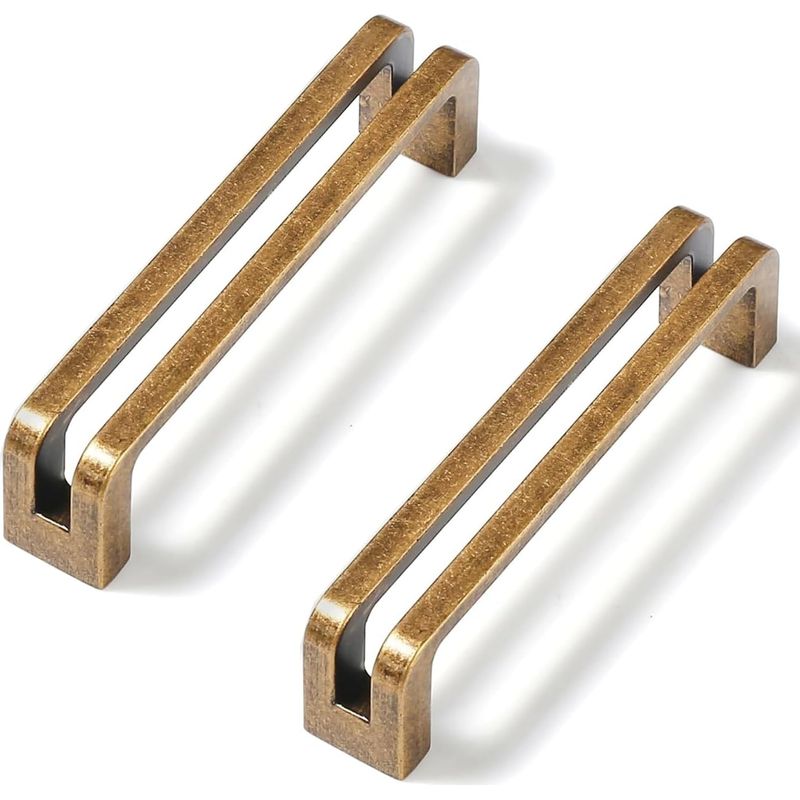 Antike Messing-möbelgriffe Für Die Küche (6er-set), 96 Mm, Für Schubladen, Schreibtische Und Schränke.