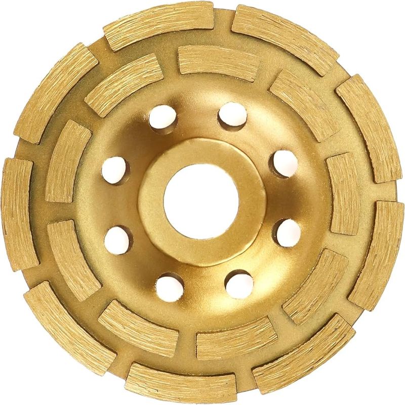 Diamant-schleifscheibe, Diamant-betonschleifer, 115 Mm X 22,2 Mm Für Beton, Gips, Granit, Harz, Fliesenkleber, Naturstein Usw.