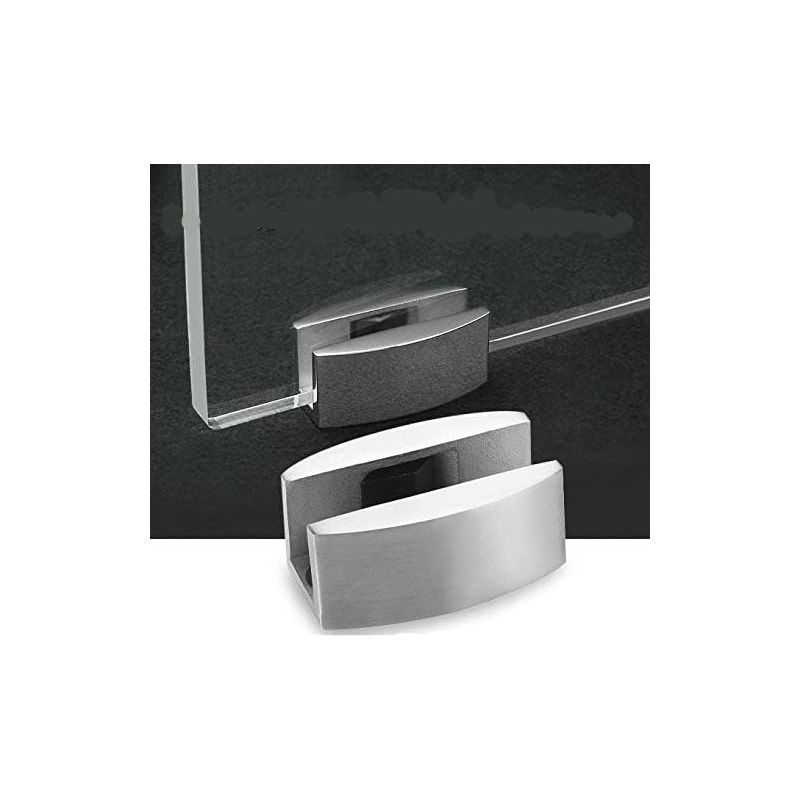 Führungsleiste Für Glastür Am Boden, Edelstahl 304 Rollenführung, Schiebetürsystem, Zubehör Für Rahmenlose Glasschiebetüren