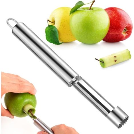 1 Stück Edelstahl-apfelentkerner, Apfelentkerner Aus Edelstahl, Apfelschneider, Apfel- Und Birnen-entkerner, Spülmaschinenfest, Rostfrei, Wasserdicht, Robust