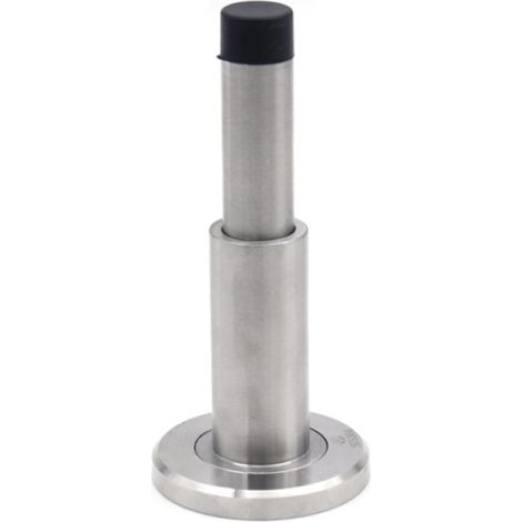 Verstellbarer Türstopper Aus Massivem 304-edelstahl + Robuster Gummi-türstopper