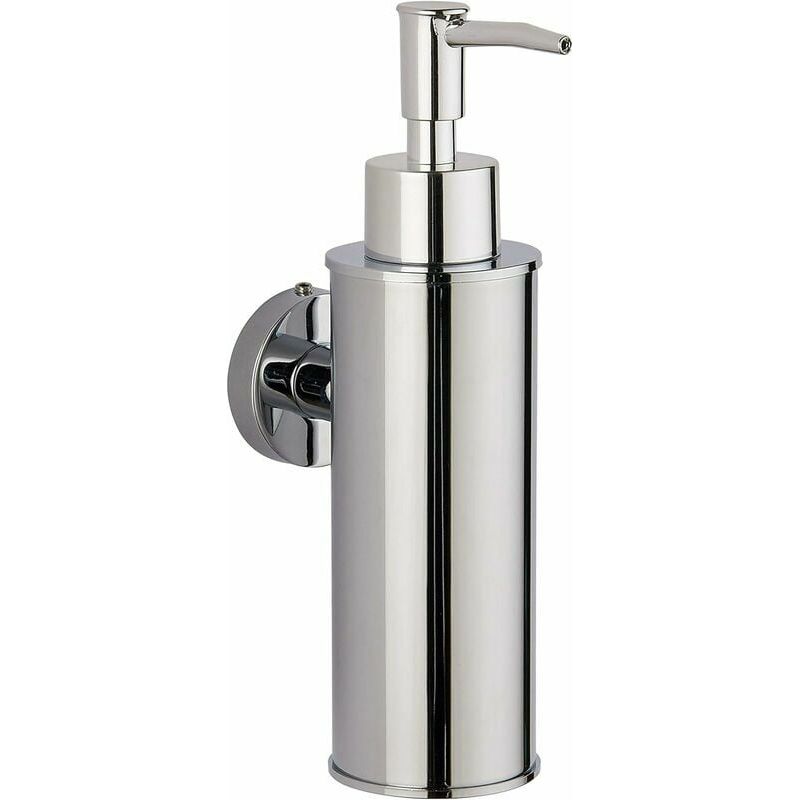 Wandseifenspender Aus Edelstahl 304 In Silber, Wandmontierter Druckseifenspender Für Duschgel Und Handdesinfektionsmittel Für Hotels