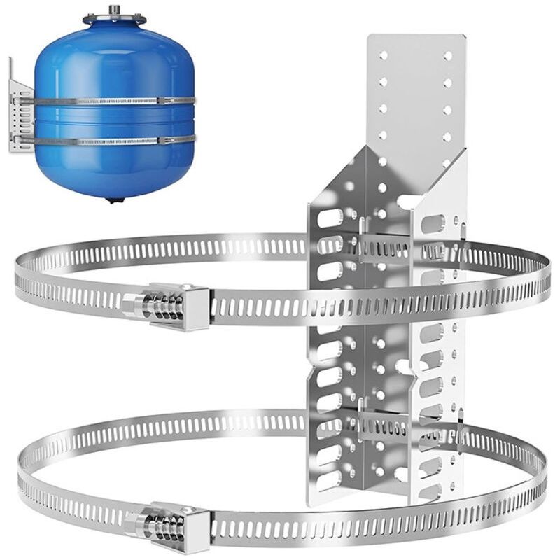 Wandhalterung Für Tank, Halterung Für Warmwassertank, 7,87 X 5,12 Zoll, Robuste Stützen Für Verlängerungsstangen Für Stickstoff- Und Propantanks, Geeignet Für Stangen