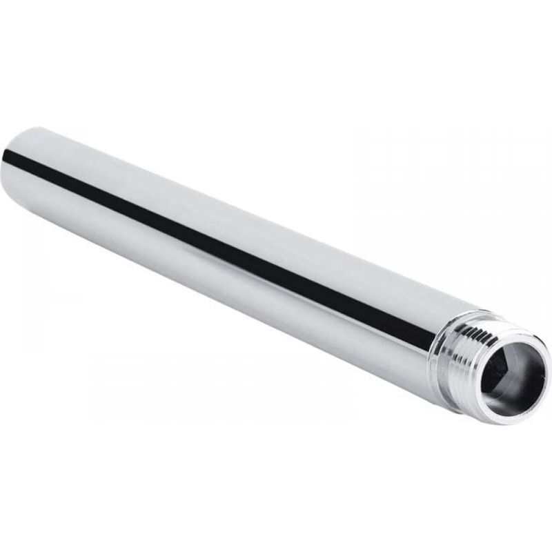 Verlängerungsarm Aus Edelstahl Für Dusche, 25 Cm Duschverlängerung, Rundes Rohr G 1/2", Verlängerungsarm Für Duschkopf, Badezimmerzubehör