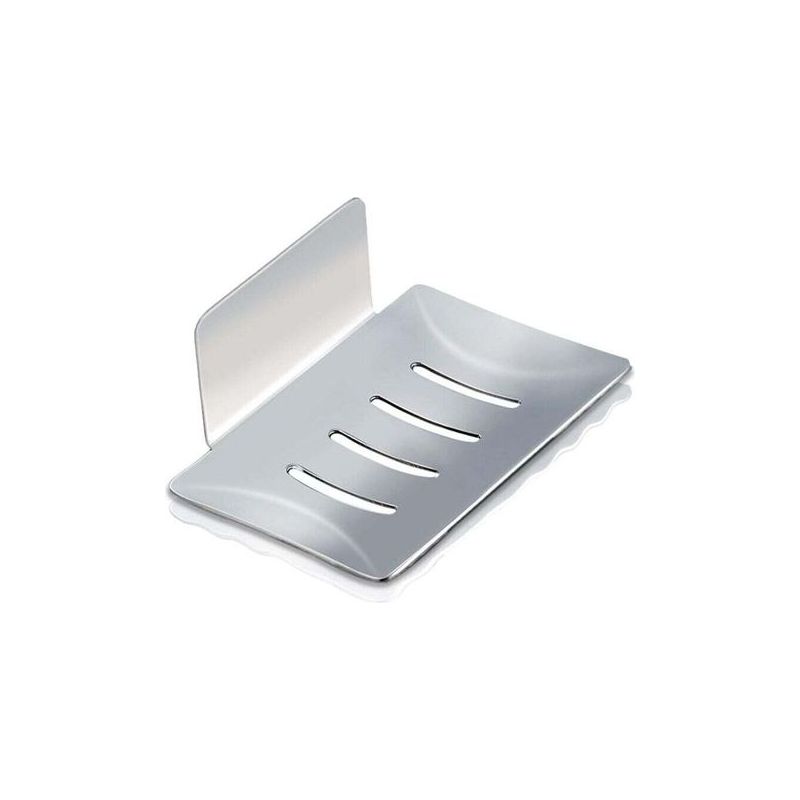 Wandseifenschale, Duschseifenschale Aus Edelstahl Ohne Bohren, Seifenschale Für Bad Und Küche, Geeignet Für Seife, Schwämme Und Bürsten (silber).