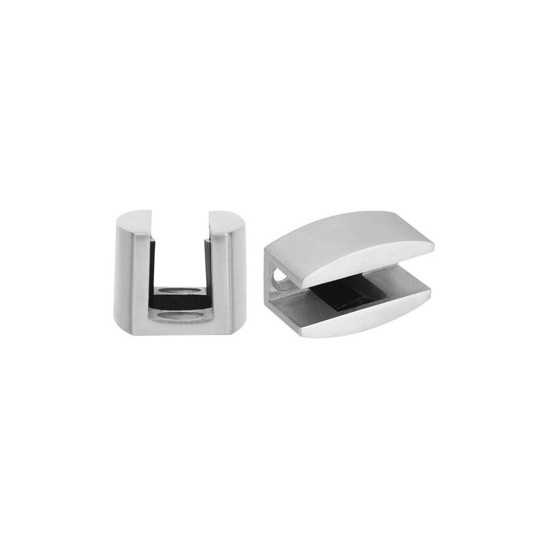 Ersatz-türstopper Aus Edelstahl 304 Für Untere Schiene, 2 Stück, Für Rahmenlose Glasschiebetüren