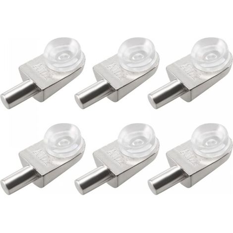 20 Stück Regalhalter Für Wandregale, Glasregalhalter Aus Zinklegierung Mit Saugnapf