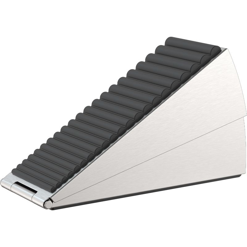 7,6 Cm Türstopper Für Schwere Türen, Aus Edelstahl – Robuster, Federbelasteter Anschlag Mit Einstellbarer Kraft Für Mehr Sicherheit, Feste Montage Sowie Schall- Und Rutschhemmend