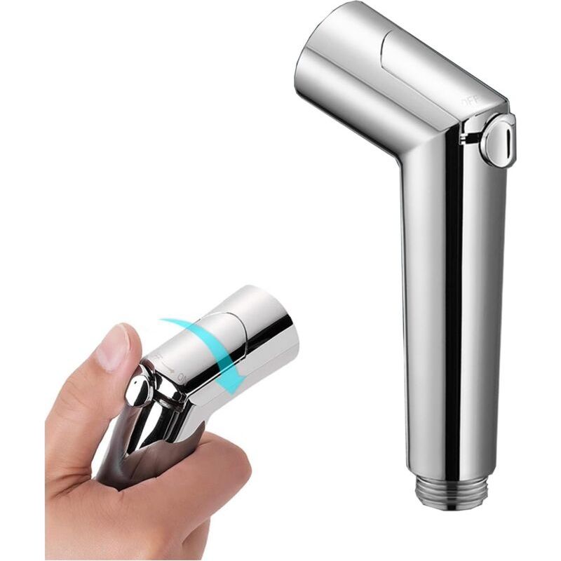 1 Stück Hand-bidet-duschkopf, Einstellbarer Druck-sprühkopf, Toiletten-handdusche, Bidet-handsprühgerät Für Persönliche Hygiene Und Reinigungspflege