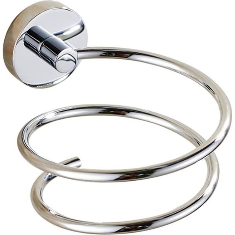Verchromter Halter Für Haartrockner, Edelstahl-halter Für Haartrockner, Badezimmerzubehör, Hochwertige Kupferbasis