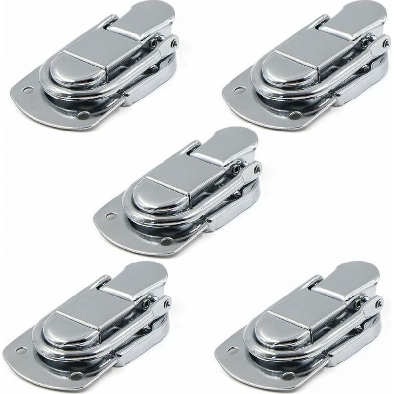 Hebelverschluss Kippriegel 5 Stück Edelstahl-kippriegel Für Schatullen, Geschenkboxen, Schubladen, Schränke, Medizinische Taschen, Werkzeugkisten