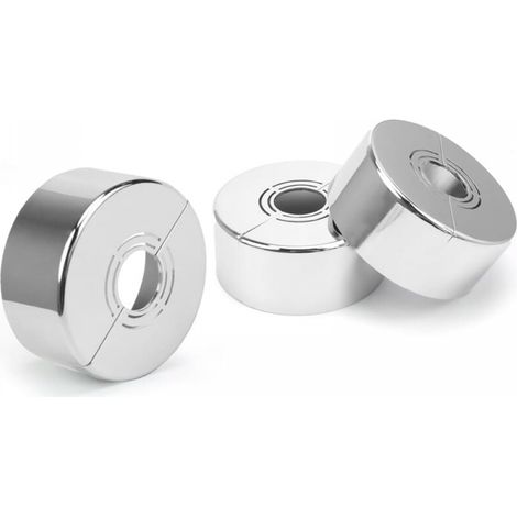 3-teiliges Rosetten-set Für Wasserhahn, Duscharmatur-rosette, 3 Größen In 1, Heizkörperrohr-abdeckung Geeignet Für Durchmesser Von 20 Mm / 25 Mm / 33 Mm, Verwendet Zur Dekoration Von Wasserhähnen
