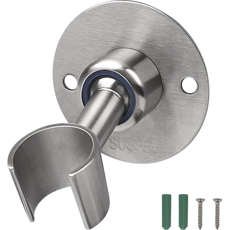 Duschhalter Aus Edelstahl, Langlebig Und Frei Verstellbar, Für 22,5 Mm - 2 Stück