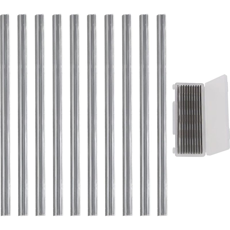 10 Stück Hobelmesser 82 Mm, Wendemesser, 82x5,5x1,2 Mm Elektrohobel-messer Für Holzbearbeitungsmaschinen, Makita- Und Bosch-hobel