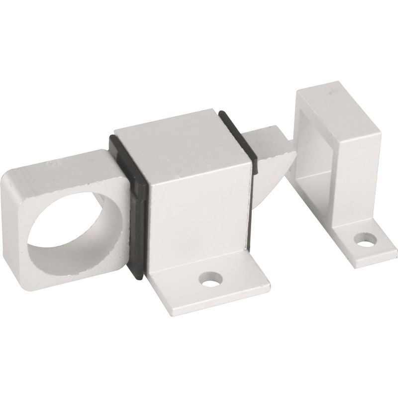 Sicherheitsstift Für Fenster, Verriegelungsschloss, Geeignet Für Horizontale Oder Vertikale Schließung, Aus Aluminium, Silberne Oberfläche, Spreizdübel Enthalten.