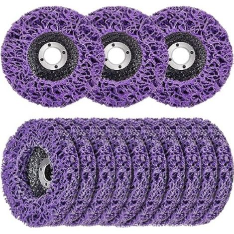 Set Aus 13 Reinigungsscheiben Für Winkelschleifer Csd Scheibe (125 X 22 Mm) - Für Die Oberflächenbehandlung Oder Zum Entfernen Von Farbe Winkelschleifer