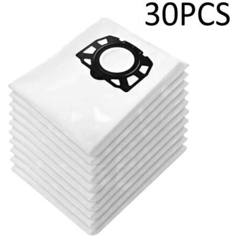 Set Von 30 Staubsaugerbeuteln Für Kärcher Wd4 Wd5 Wd6 Mv4 Mv5 Mv6, Waschbare Staubsaugerbeutel
