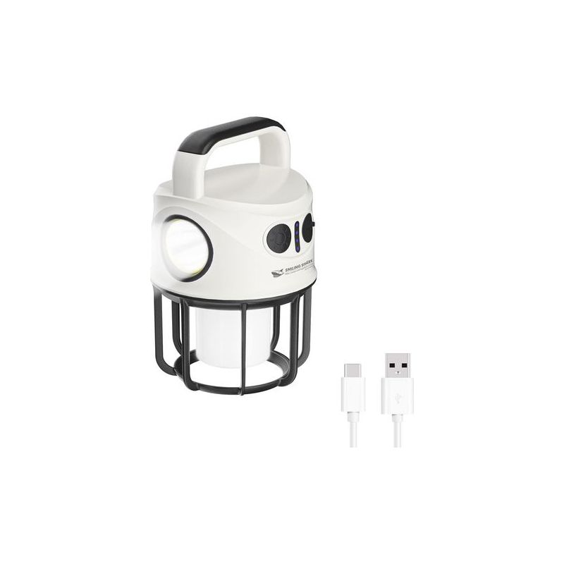 Laternen-camping, Leistungsstarke Wiederaufladbare Led-lampe 2400 Mah Wasserdicht Zeltlampe Mit Einstellbarer Helligkeit 6 Modi Für Angeln/notfall/wandern