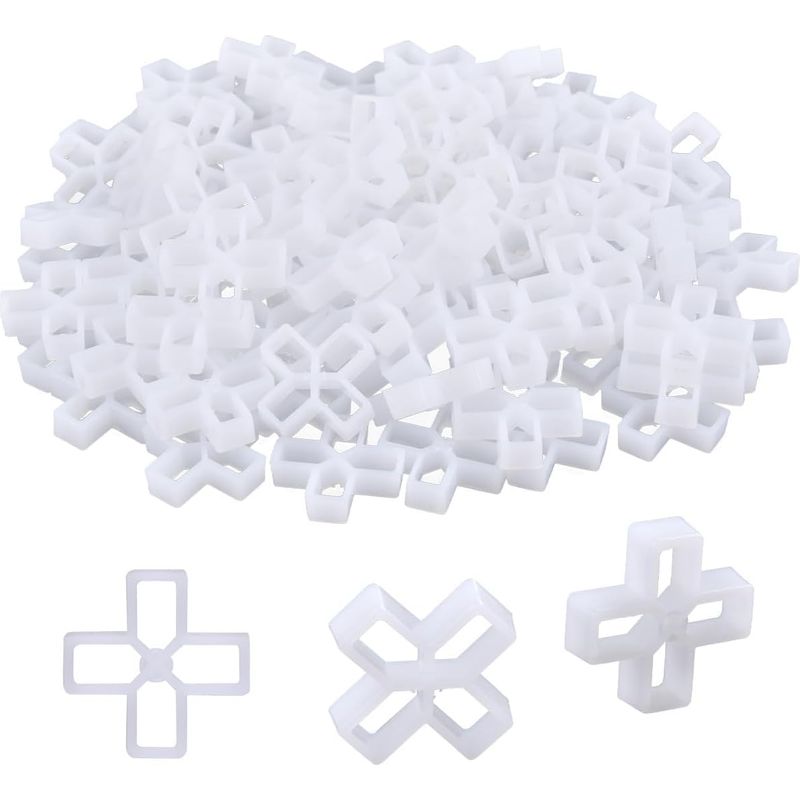 Fliesenkreuze 10mm, 100 Stück Fliesen-nivellierkeile In Kreuzform, Abstandshalter Für Verlegearbeiten, Fliesenleger-kreuze Für Diy-fliesen, Wandfliesen, Gartenfliesen