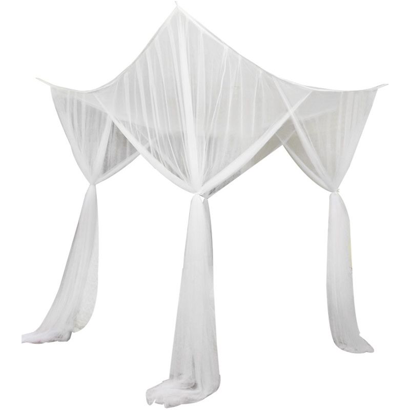 210x190x240cm Moskitonetz Für Doppelbett, Großes Quadratisches Moskitonetz, Einzelbett Mit 4 Türen, Universelles Insektenschutznetz Mit Baldachin Für Innen- Und Außenbereich, Inklusive Installationswe