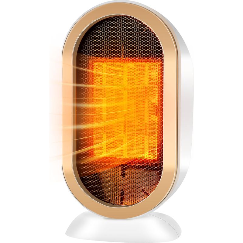 Zusatzheizung, Heizlüfter Badezimmer Mini-elektroheizung 800w/1200w Mit Überhitzungs- Und Kippschutz Für Badezimmer, Haus, Wohnzimmer, Büro