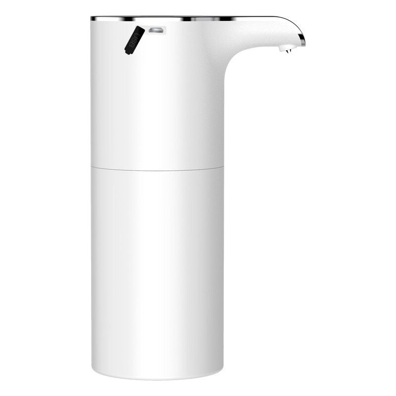 Intelligenter Seifenspender Mit Sensor, Schaum- Oder Flüssigmodus, Usb-ladung, Zweistufige Einstellung, Ip4, Material Abs/pp/silikon, Weiß