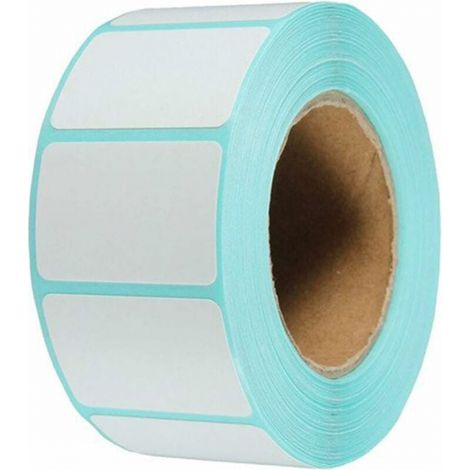 Satz Mit 800 Weißen Selbstklebeetiketten, 60 Mm X 30 Mm, Für Gefrierdosen, Drucker