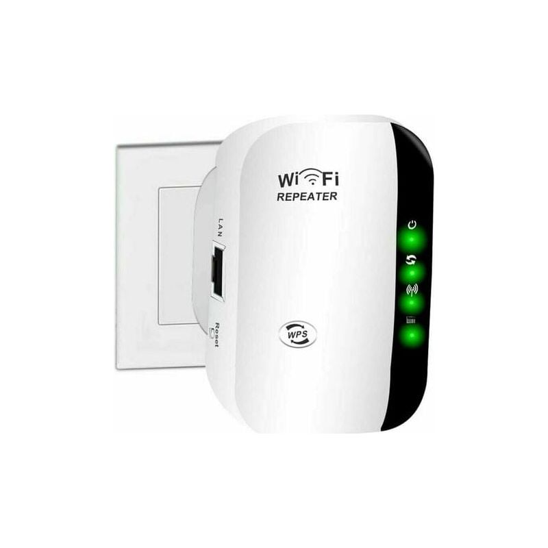 Wlan-verstärker, Drahtloser Heim-internetverstärker 2,4 G, Wlan-reichweitenrepeater, Super Verbessert 300 Mbps