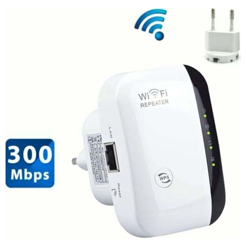Wlan-verstärker, Drahtloser Internetverstärker 2,4 G Für Zu Hause, 300 Mbit/s Super-boost, Wlan-reichweitenrepeater, Signalverstärker-repeater