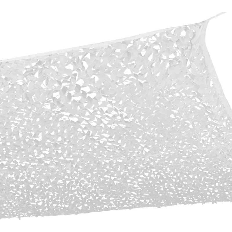 Rechteckiges Sonnensegel 3x6m Weiß – Tarnmuster-design – Leichtes Polyester Für Sonnenschutz – Einfache Installation