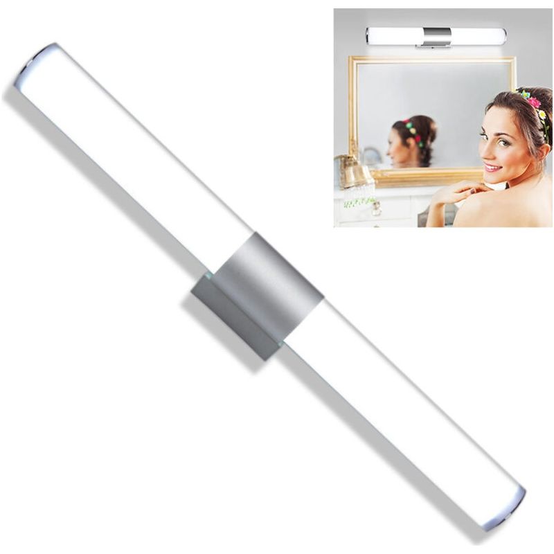 Led-badezimmer-wandleuchte 16w – Länge 40 Cm – Spritzwassergeschützt – Neutralweißes Licht Zum Schminken