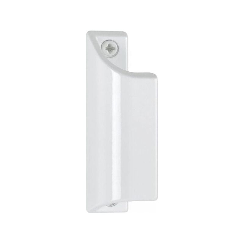 1 Stück Weiß Lackierter Aluminium-griff, Länge 90 Mm – Für Fenstertüren, Aluminium-türgriff