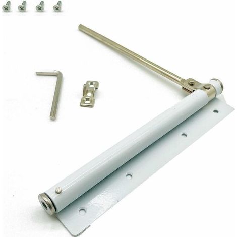 Edelstahl-feder-türschließer, Automatischer Türschließer, Einstellbarer Oberflächenmontierter Schließer Für Leichte Innentüren, 20 Kg
