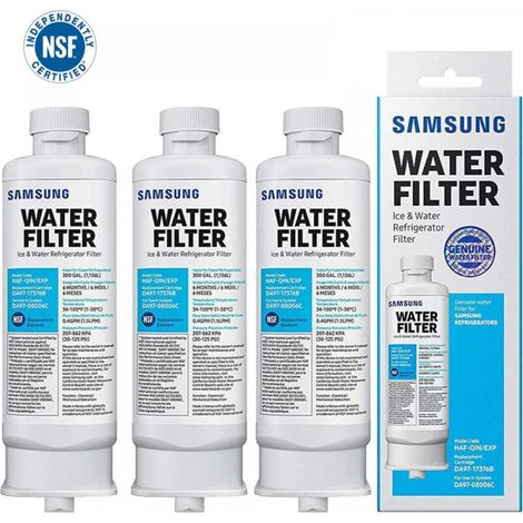3er-pack Wasserfilter Für Kühlschrank Da97-17376b 300 Gallonen Für Samsung Da97-08006c Haf-qin/exp