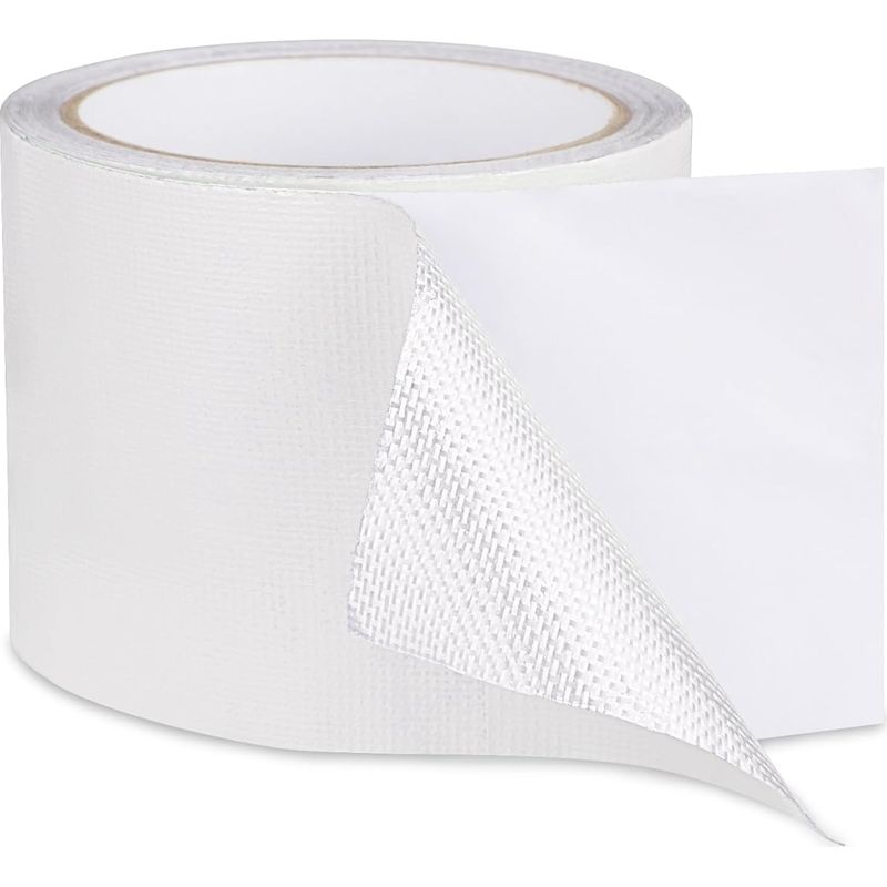 Wasserdichtes Reparaturklebeband 8 Cm X 2 M – Aluminium- Und Glasfasergewebe-folie – Witterungs- Und Reißfest