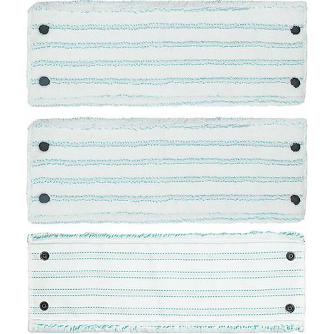 Ersatz-moppköpfe, Mikrofaser-mopps Für Leifheit Clean Twist M Micro Duo, 3er-pack Wischbezüge