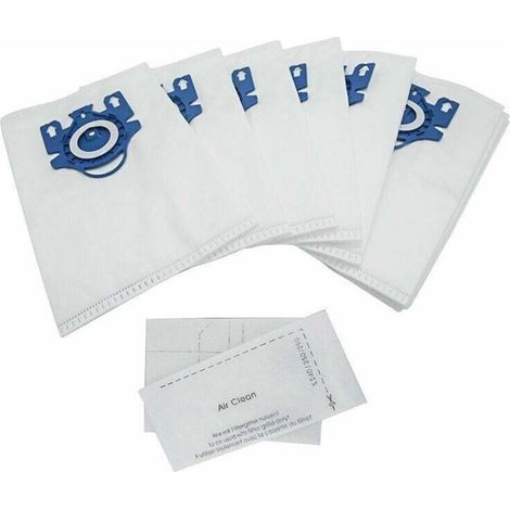 Satz Von 10 Ersatzstaubsaugerbeuteln Für Miele Hyclean 3d Efficiency Gn Classic C1 Complete C2 C3 Serie S2000 S5000 S8000.