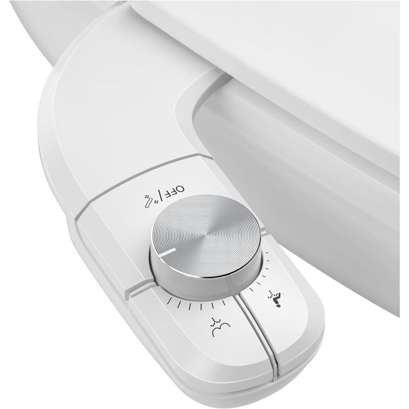 Leichte Bidet-dusche Für Den Intimbereich, Doppelter Selbstreinigender Düsenkopf Mit Verstellbarem Winkel, Hygienische Reinigung Des Gesäß- Und Intimbereichs, Einstellbarer Wasserdruck