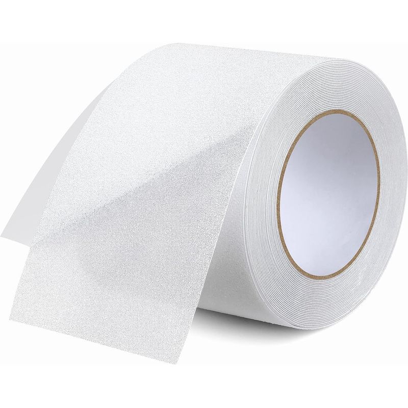 5 M X 5 Cm Rutschfester Pvc-klebestreifen, Rutschfest Für Bodendekoration Und Sicherheit (weiß)