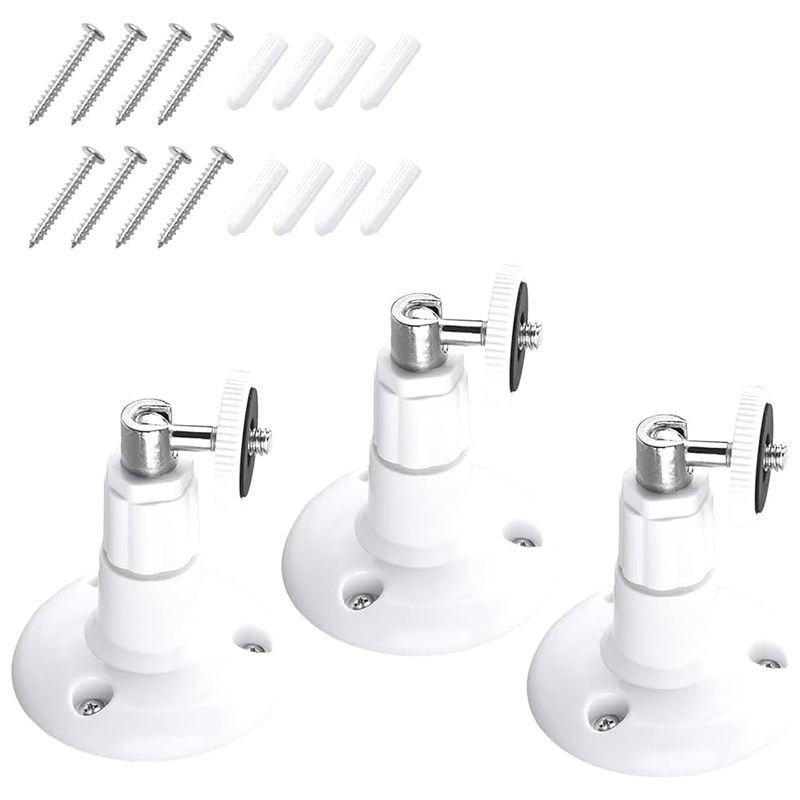 3er-set Verstellbarer 360°-wandhalterungen – Kompatibel Mit Ring Stick Up Cam Pro – 360° Drehbar – Für Innenkameras Der 1. Generation