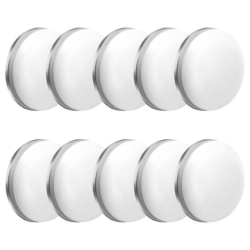 Duschvorhang-gewichte, 4 Paare Magnetische Duschvorhang-beschwerer, Solide Duschvorhang-gewichte Mit Magnet, Wasserdicht Für Vorhänge, Tischdecken, Duschvorhänge (weiß)