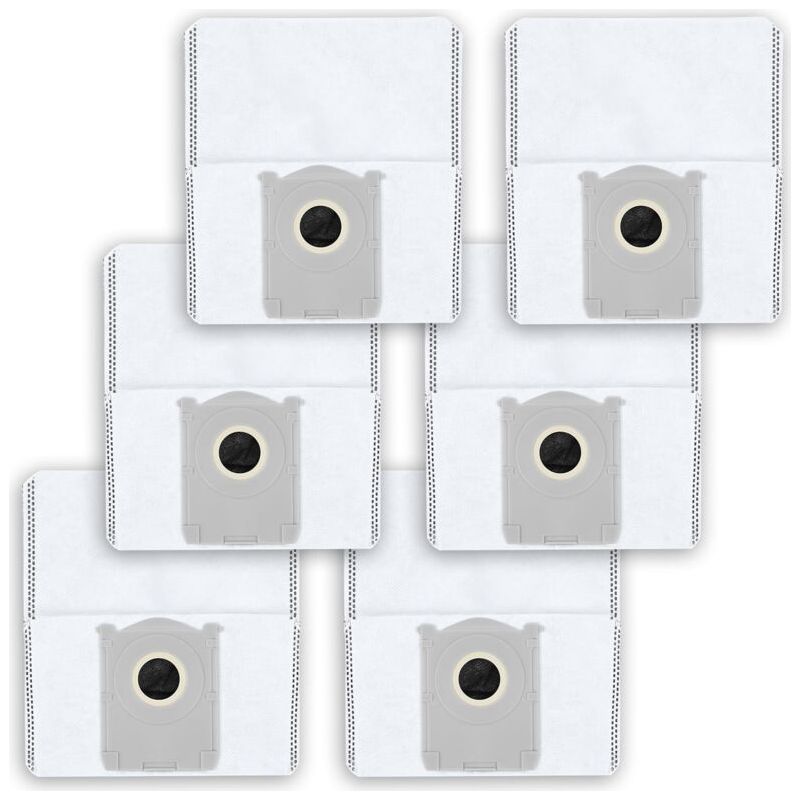 Beutel Für Ecovacs T50 Omni, 6 Zubehörteile Für Staubsauger Ecovacs Deebot T30c Gen2 Omni, X9 Pro Omni, X8 Omni, X8 Pro Omni, T30c Pro Omni, T50 Pro Omni, 3,4l Fassungsvermögen Ersatzteile