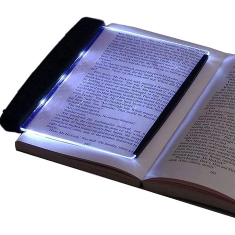 Led-leselampe, Nachtlicht, Keilförmiges Buch-augenpflege-licht, Tragbares Lesezeichen-licht, Helles Buchbrett-licht Für Das Lesen Im Bett Oder Im Auto