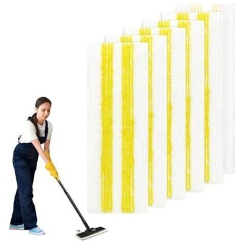 6 Stück Kärcher Easyfix Bezüge Für Dampfreiniger, Wischmopp-nachfüllset Für Kärcher Easyfix Sc 1, Sc 2, Sc 3, Sc 4, Sc 5, Mikrofasertücher Zubehör, Für Alle Typen