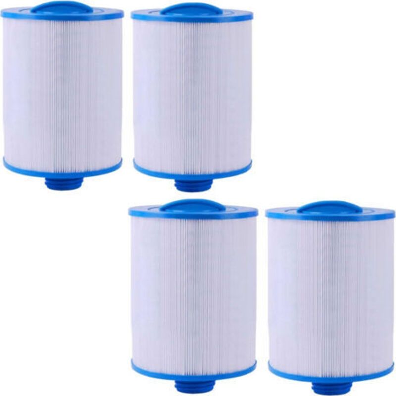 4er-pack Filterkartuschen Für Jacuzzi, Für Spa, Unicel 6ch-940, Pleatco Pww50p3, Waterway Front Access Skimmer Und Filbur Fc-0359