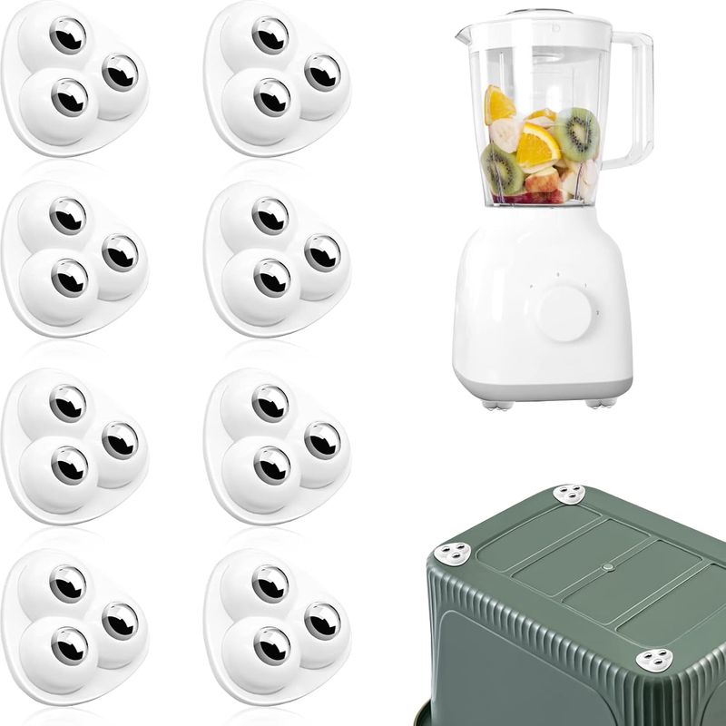 Haushaltsgerät Mit Universellen Selbstklebenden Rollen, 8-teiliges Set Kleine 360°-rollen Für Geräte